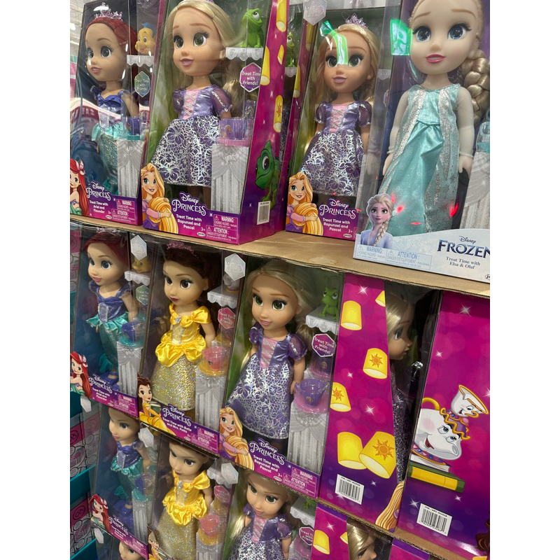 ❗️好市多代購❗️ Disney 下午茶時光玩偶組 多種款式選擇 小美人魚 長髮公主 安娜 艾莎 聖誕禮物首選🎁
