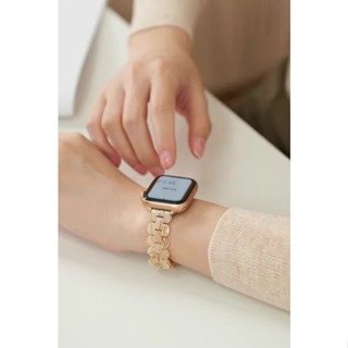 《台灣出貨》多色可選 APPLE WATCH 圓弧細版樹脂錶帶 樹脂錶帶 S8 S7 S9 iwatch全系列 女士錶帶