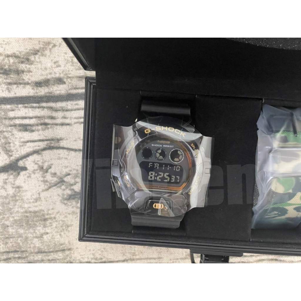 全新 現貨 11月4號 BAPE 30週年 x CAISO 40週年 G-Shock 聯名腕錶 GM-6900