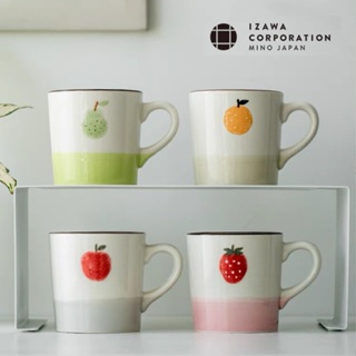 馬克杯【日本IZAWA】可愛水果杯 杯子 陶瓷杯 日式牛奶杯