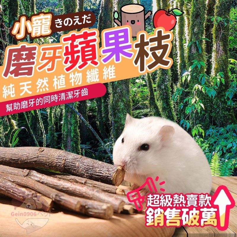蘋果枝 倉鼠磨牙 蘋果樹枝 倉鼠磨牙玩具 蘋果木 磨牙點心 天竺鼠 兔子 龍貓 鸚鵡 鸚鵡蘋果木樹枝 倉鼠磨牙樹枝