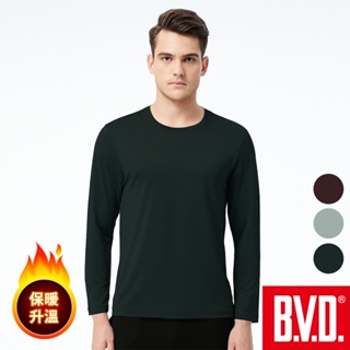 BVD 蓄熱恆溫圓領長袖衫
