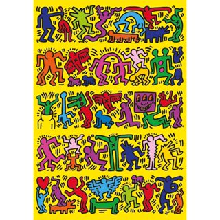 Clementoni Keith Haring 普普藝術A 1000片 拼圖總動員 義大利進口