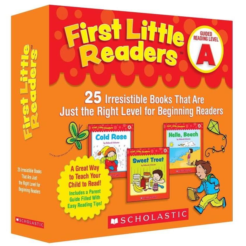 First Little Readers Level A {盒組25本}(有聲版) / Scholastic出版社旗艦店
