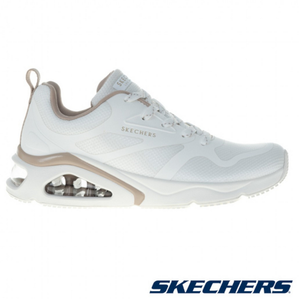 SKECHERS 休閒鞋 TRES-AIR UNO 女 177421WHT 白