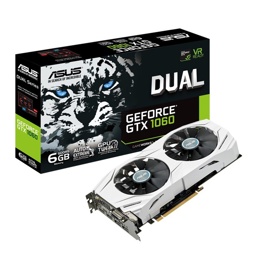 [ 二手 ] ASUS 華碩 DUAL GTX 1060 [ 6G ] [ 含盒子 ]