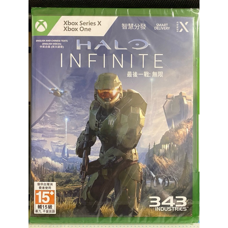 Xbox Series X 最後一戰6 無限 Halo Infinite 中英合版 遊戲光碟 Xbox One S XB