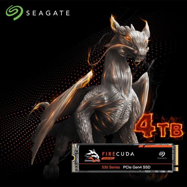 雙12殺希捷 SEAGATE FireCuda 530 4TB (ZP4000GM3A013) G4×4 PCIe