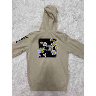 The north face 北臉 帽T 刷毛帽T 連帽上衣 花卉 花花 大學踢 大學T 長袖 刷毛