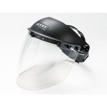 發票現貨免運 ACEST 護面罩 W-51/W-51R 防護面罩 彎曲包覆式 可並用眼鏡 抗UV380 安全眼鏡 防護眼