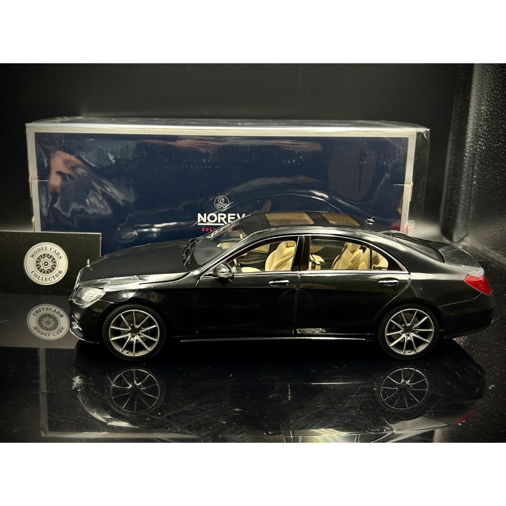 【收藏模人】 Norev Mercedes-Benz S-Class AMG-Line W222 黑 1:18 1/18