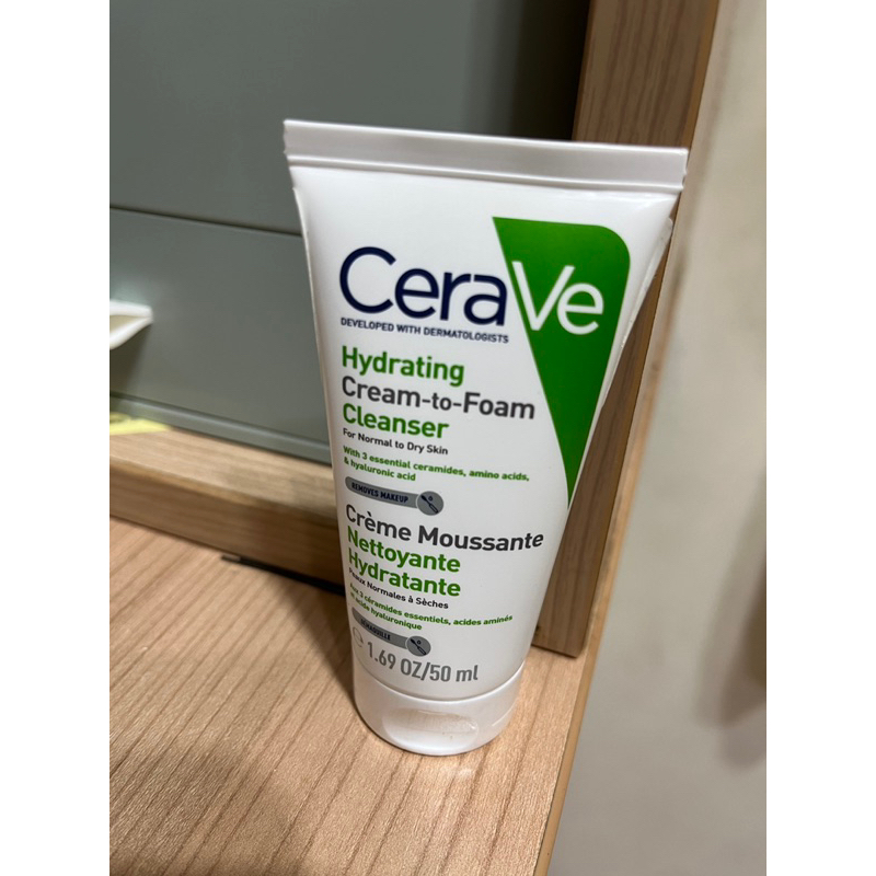CeraVe 溫和洗卸泡沫潔膚乳 50ml