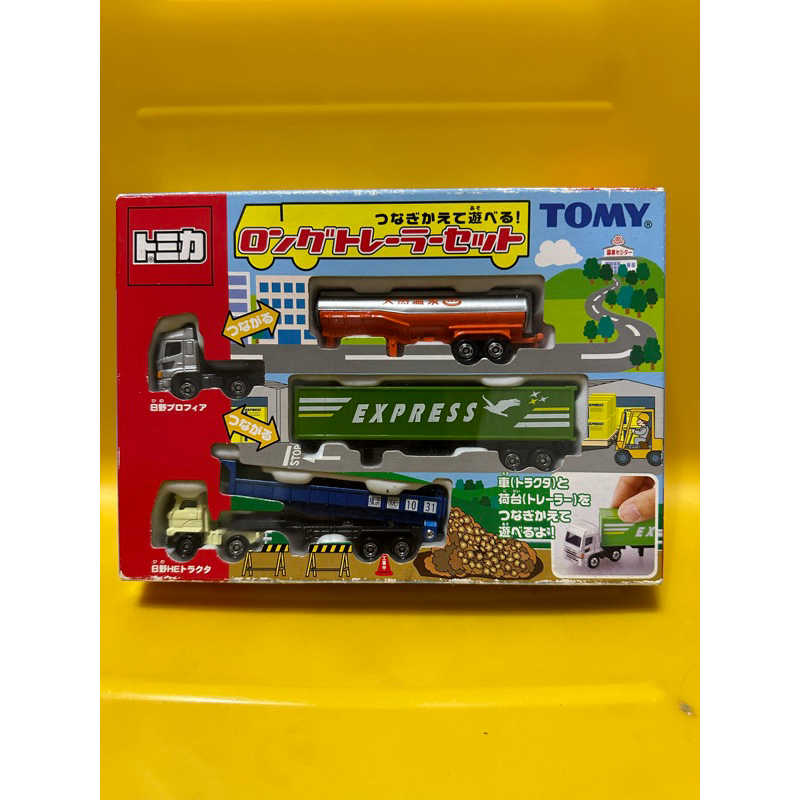 全新未拆現貨 絕版限量稀有 Tomica Tomy 多美小汽車模型車 砂石車連結車貨車長車油罐車貨櫃車溫泉車拖車頭超好玩