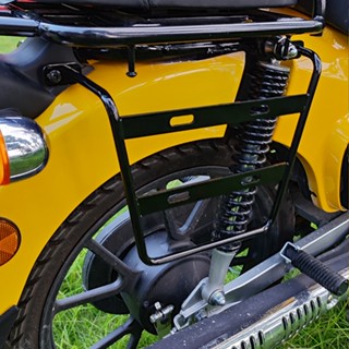 Cross Cub 110側馬鞍包 適用於 Honda Cross Cub 110改裝防水側包 CUB110 篷布馬鞍包