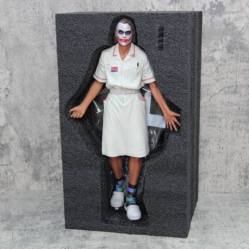 漫威 小丑公仔 小丑護士服  DC希斯萊傑護士服1/4小丑JOKER站姿場景模型手辦擺件GK樹脂雕像