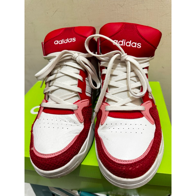 二手*adidas愛迪達*紅色籃球鞋*滑板鞋*只有一雙*JP24