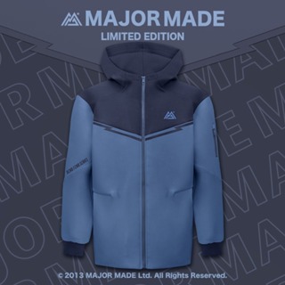 【MAJOR MADE】二代太空棉厚磅連帽外套