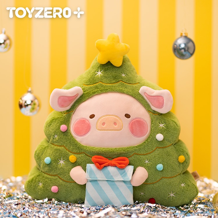 【壹樂】lulu 豬 聖誕節 聖誕趴趴 聖誕樹 公仔 罐頭豬聖誕節系列