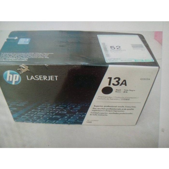 2013年HP Q2613A 13A 原廠黑色雷射碳粉匣LJ-1300/1300N