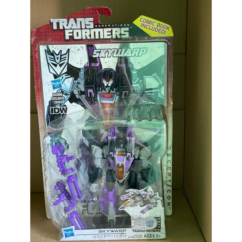 變形金剛 D級 TRANSFORMERS IDW SKYWARP