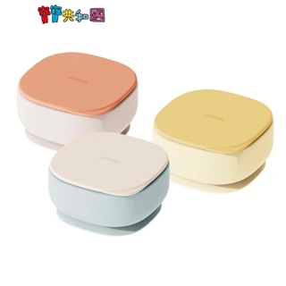 Moyuum 韓國 白金矽膠兩用吸盤餐碗 兒童碗 寶寶餐碗 3色可選