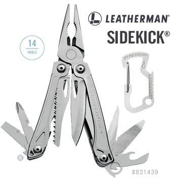 LEATHERMAN Sidekick工具鉗-尼龍套版 831439-n 多功能工具鉗 831439 超省力 彈簧式鉗子