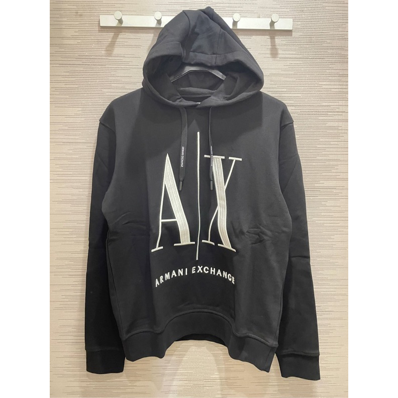 《 KAIS_精品 》 Armani Exchange 亞曼尼 AX  刺繡 衛衣 連帽 帽T 現貨 S~M