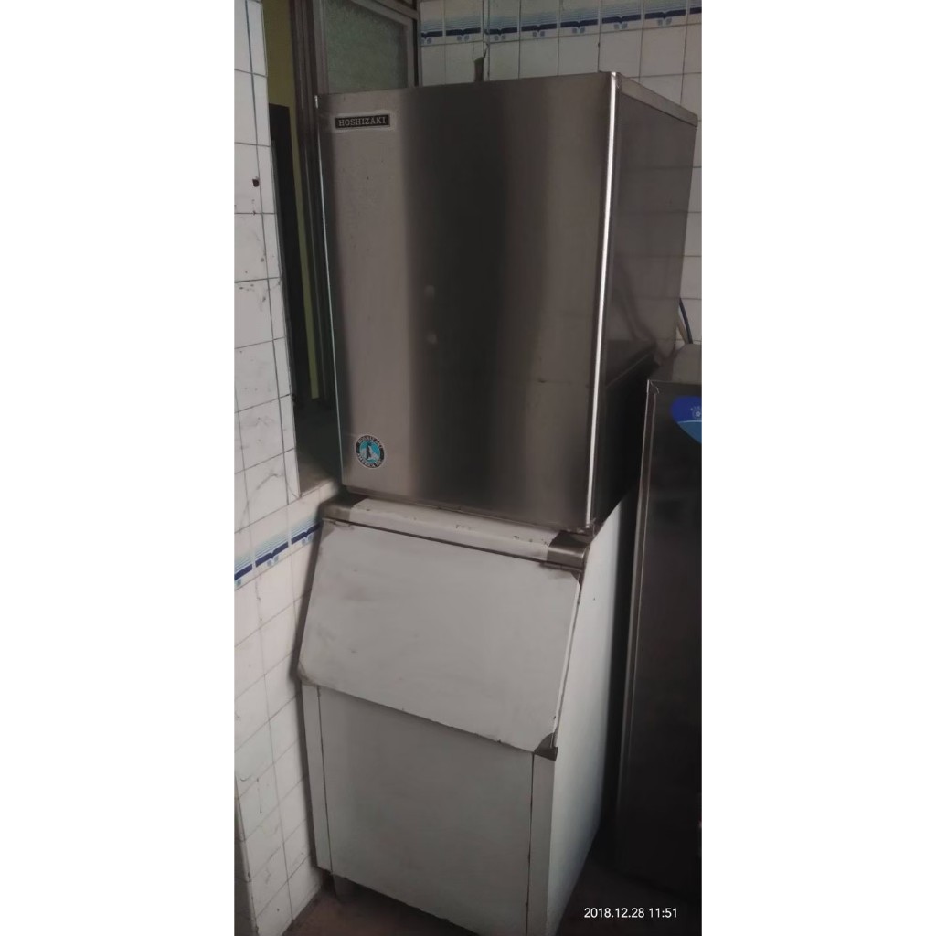 《宏益餐飲設備》中古製冰機 HOSHIZAKI企鵝 KM501 500磅製冰機 月型冰水冷 二手製冰機回收收購買賣維修