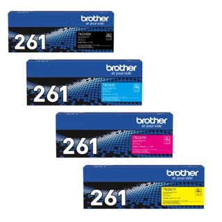 Brother TN-261BK/TN-261C/TN-261M/TN-261Y 原廠碳粉匣 TN-261