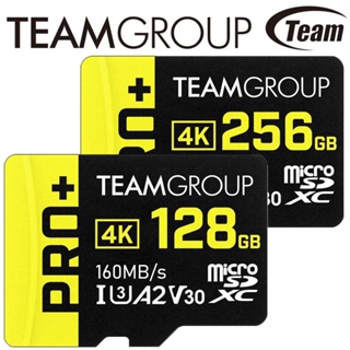 Team 十銓 256GB 128GB PRO+ microSDXC TF U3 A2 V30 記憶卡 256G 128