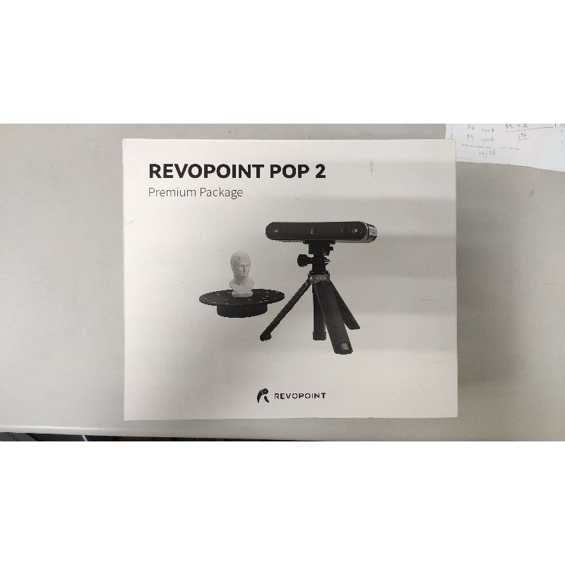 revopoint pop2 3D掃描機 攜帶式 紅外結構光 逆向工程 數位 建模 列印 複製 保存 公仔