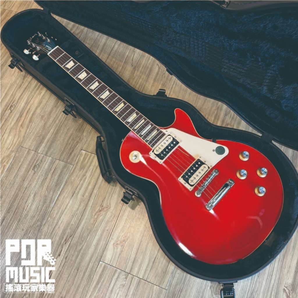 【搖滾玩家樂器】全新 免運 公司貨 Gibson Les Paul Classic Translucent Cherry