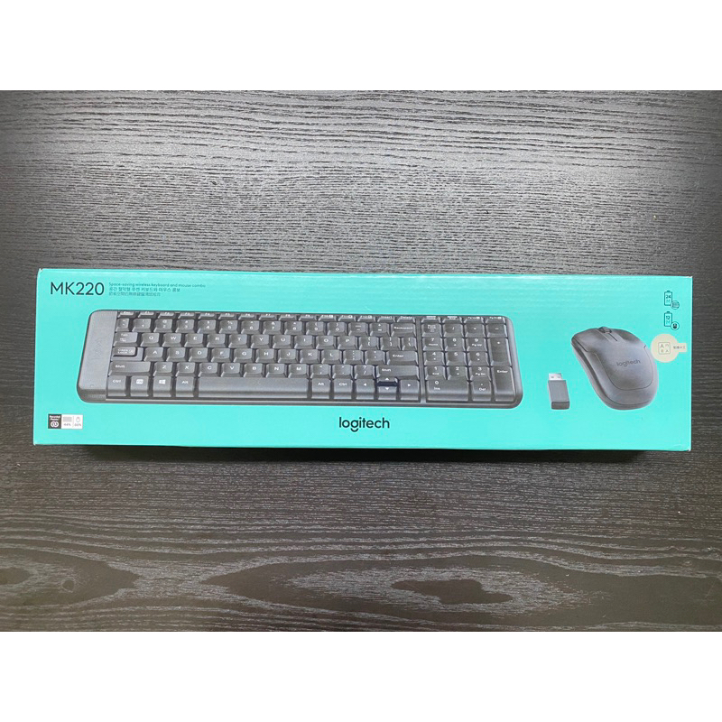 Logitech MK220 無線滑鼠鍵盤組合