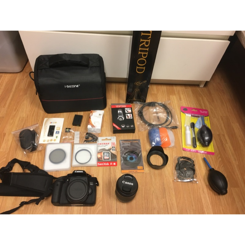 ( 95成新 有WiFi傳輸 ) Canon 760D 1855 鏡頭 含實拍照 二手 新手相機 林相攝影