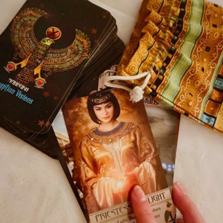 【me2019tw正版進口】EGYPTIAN Visions Oracle埃及願景神諭卡指引卡私人發行