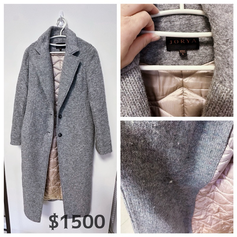 ◍ 𝐍𝐚𝐍𝐚 ◍ JORYA卓雅 | 二手毛大衣 | 長版外套 | 超顯瘦的外套