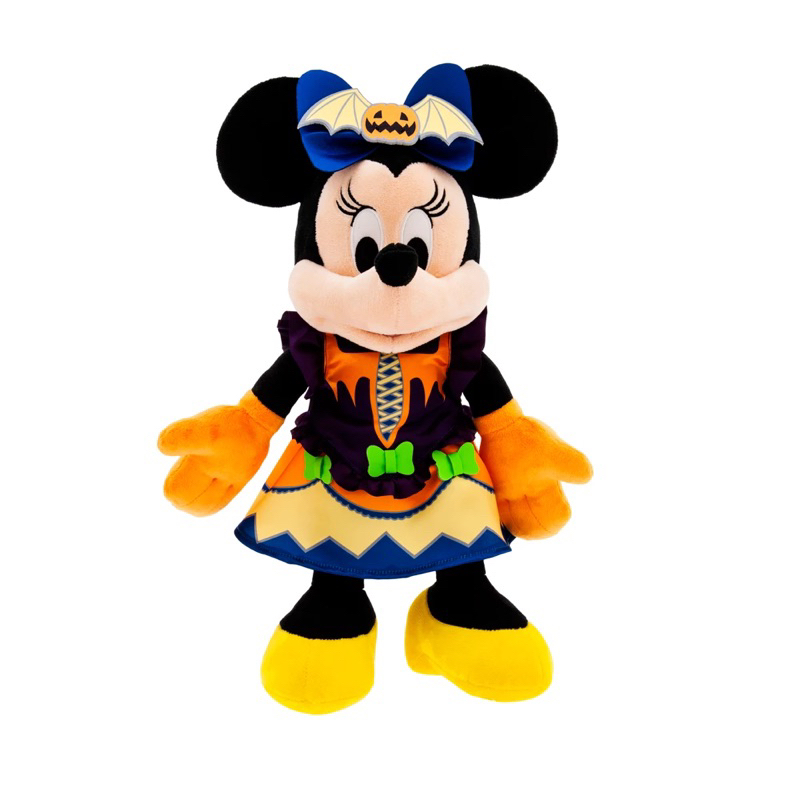米妮 2023 萬聖節夜光中型絨毛玩偶Disney正版