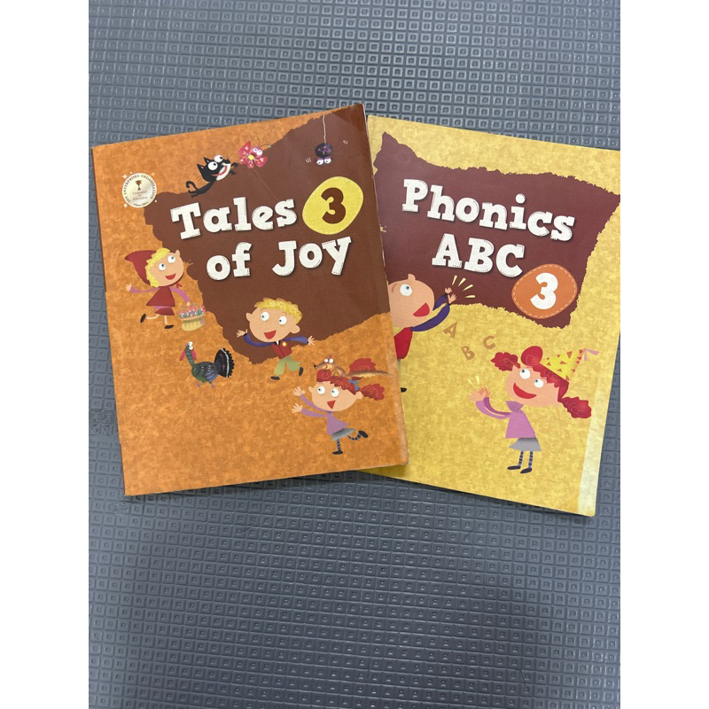 佳音英語 Tales of Joy 3、4 TJ3 課本+phonics ABC 二手良品
