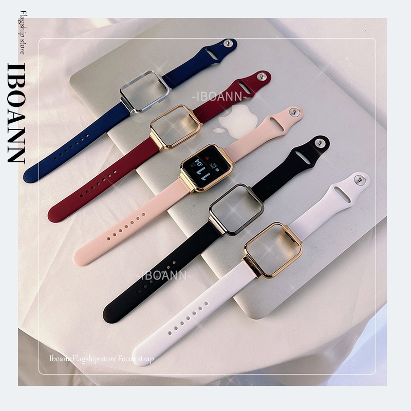 Redmi Watch 3/3 Active錶帶 Redmi 手錶 2 Lite 硅膠反釦小米錶帶 小米手錶超值版 紅米