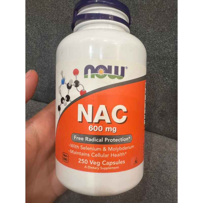 Now NAC 半胱氨酸 N-乙醯半胱氨酸 600mg/250顆