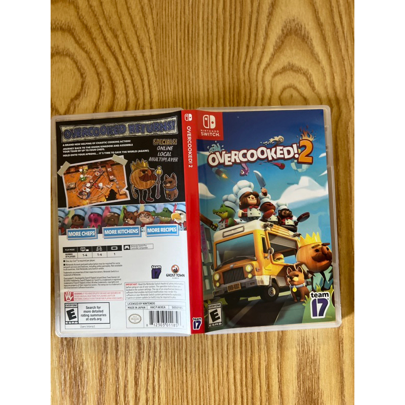 switch ns  煮過頭2 overcooked 2