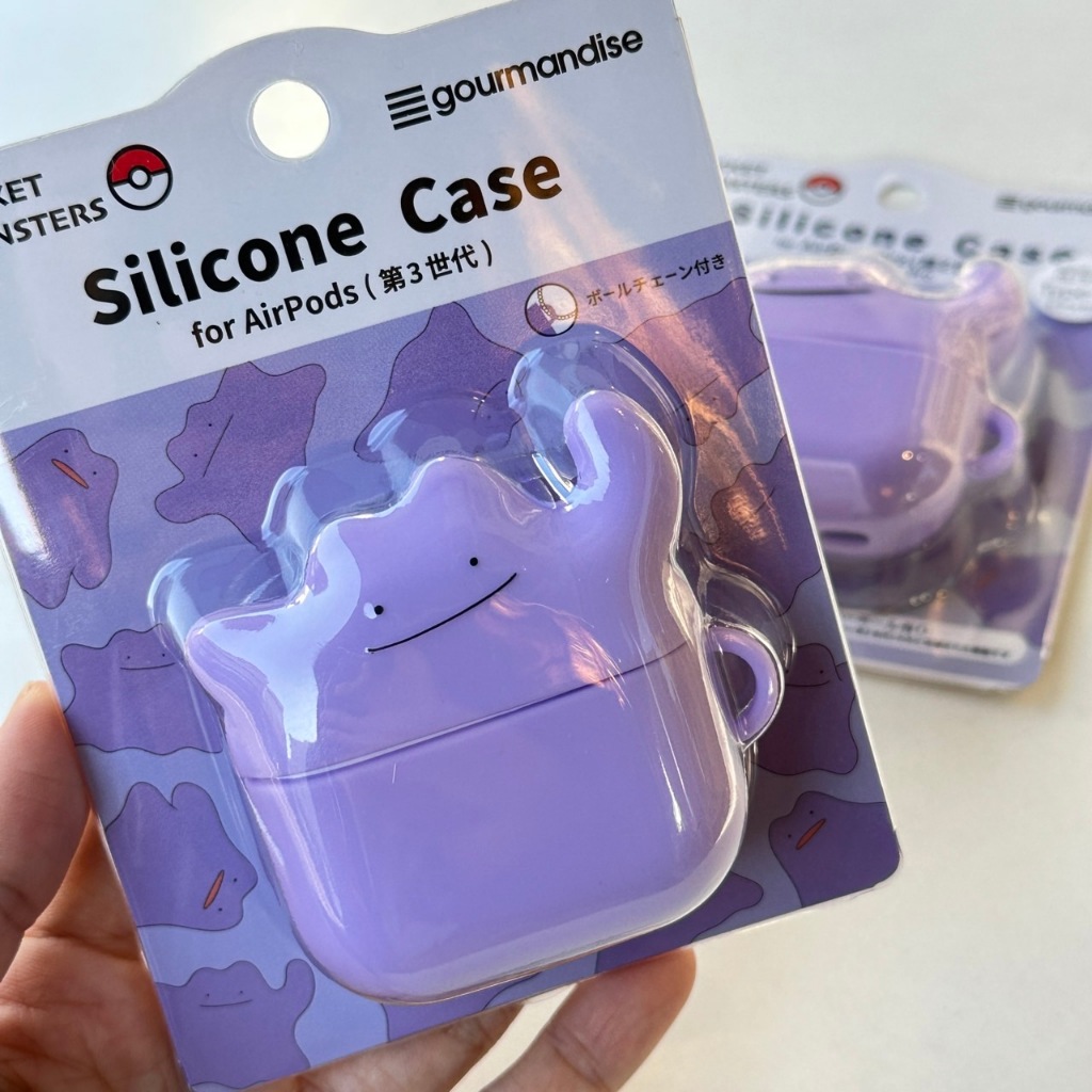 日本正版 寶可夢中心限定 AirPods Pro case 百變怪耳機殼【木寶】Pokemon保護套 耳機套 耳機殼