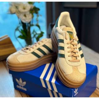 【吉米.tw】代購 ADIDAS ORIGINALS GAZELLE BOLD 復古厚底德訓鞋 抹茶綠 ID7056