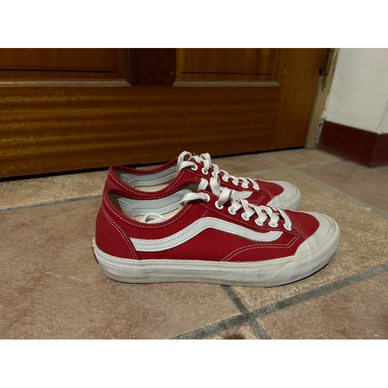 「諾哥的市集」vans style36 ultracush 紅色基本款 滑板鞋 帆布鞋 二手 us8.5 紅 白底