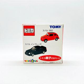 【現貨】TOMICA 多美小汽車 玩具反斗城限定 親子2台 SUBARU IMPREZA WRX SUBARU 360