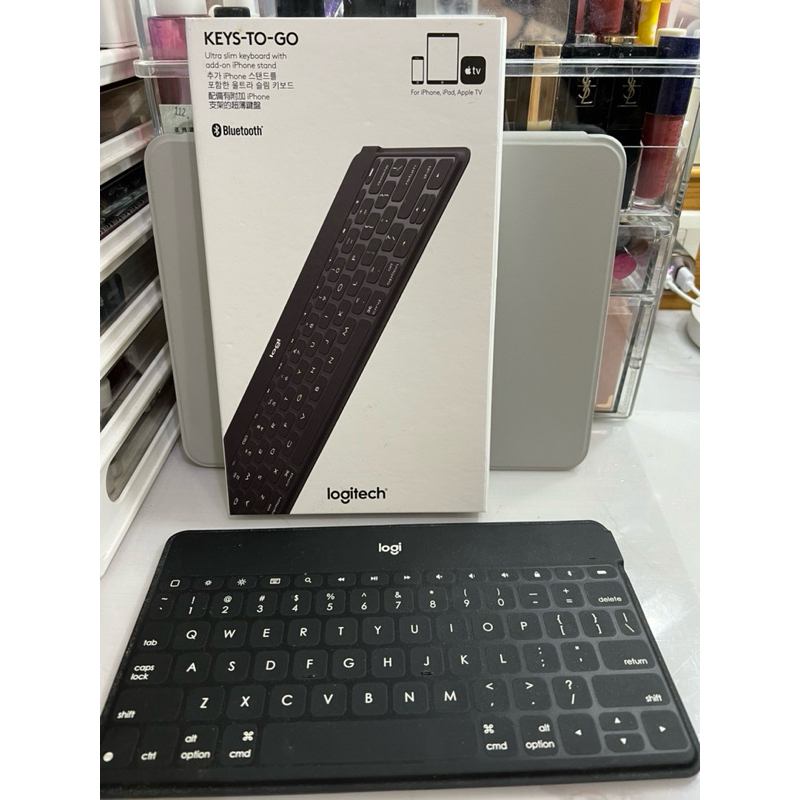 Logitech Keys-To-Go 藍芽鍵盤 ipad用 二手 九成新(專屬下單zeus992020)