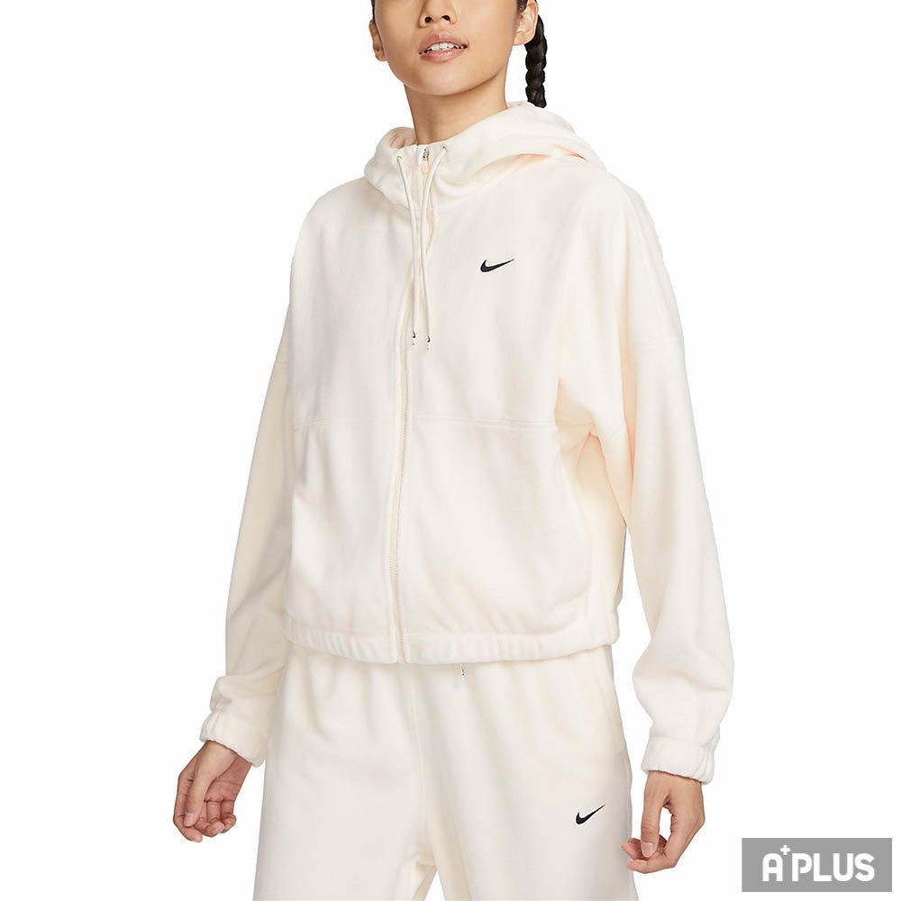 NIKE 女 AS W NK ONE TF FZ HOODIE POLAR 連帽外套 - FB5639110