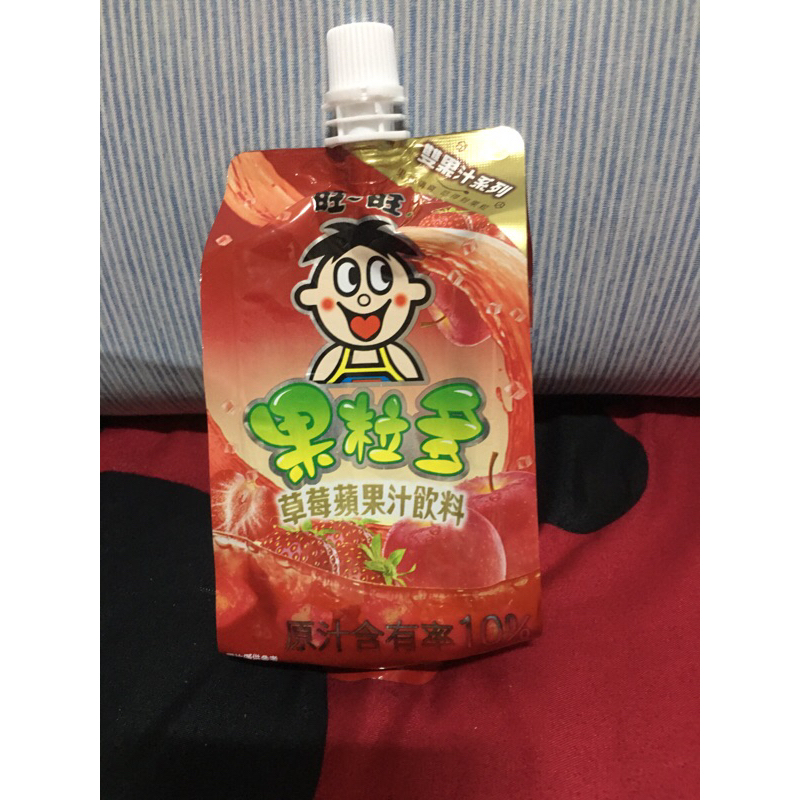 旺旺果粒多草莓蘋果汁飲料（即期品）
