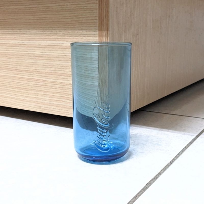 全新⭐__CocaCola可口可樂 透明藍 玻璃杯(370ml)