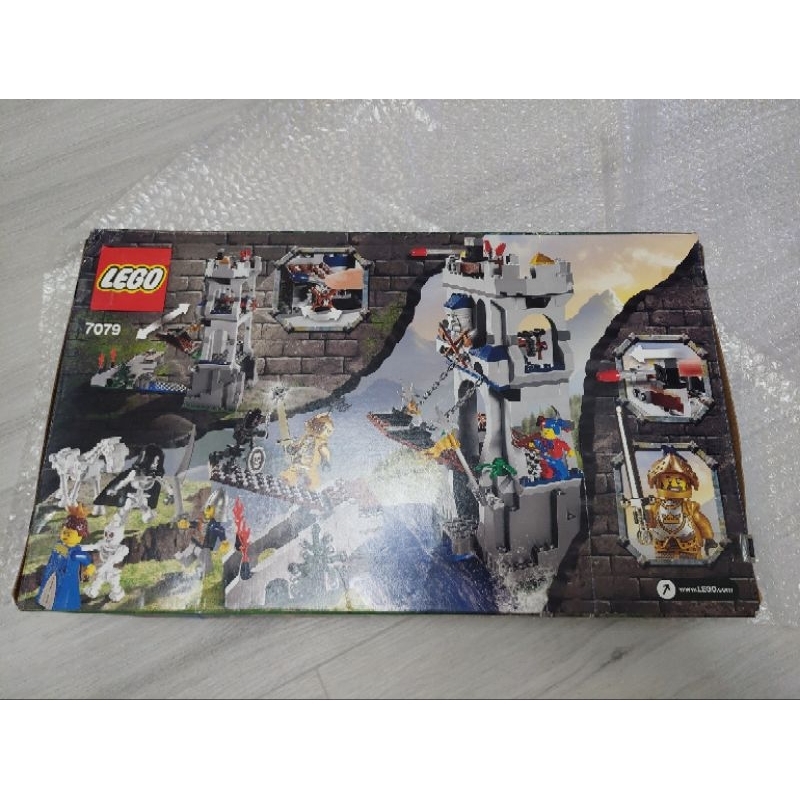 陳比爾樂高 LEGO 7079 Drawbridge Defense 中古城堡 絕版 黃金騎士